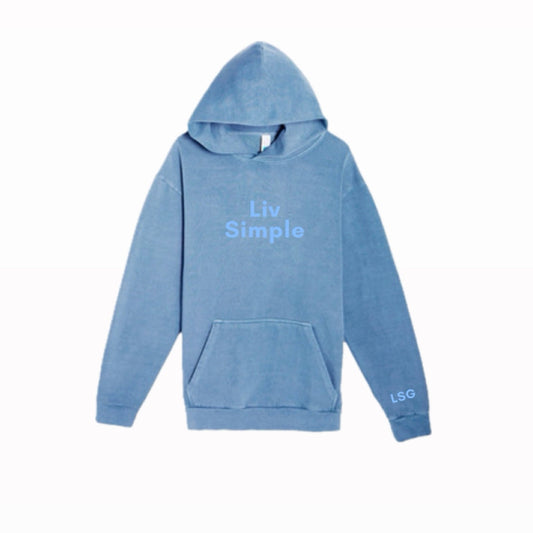 Bleu Liv Simple Hoodie