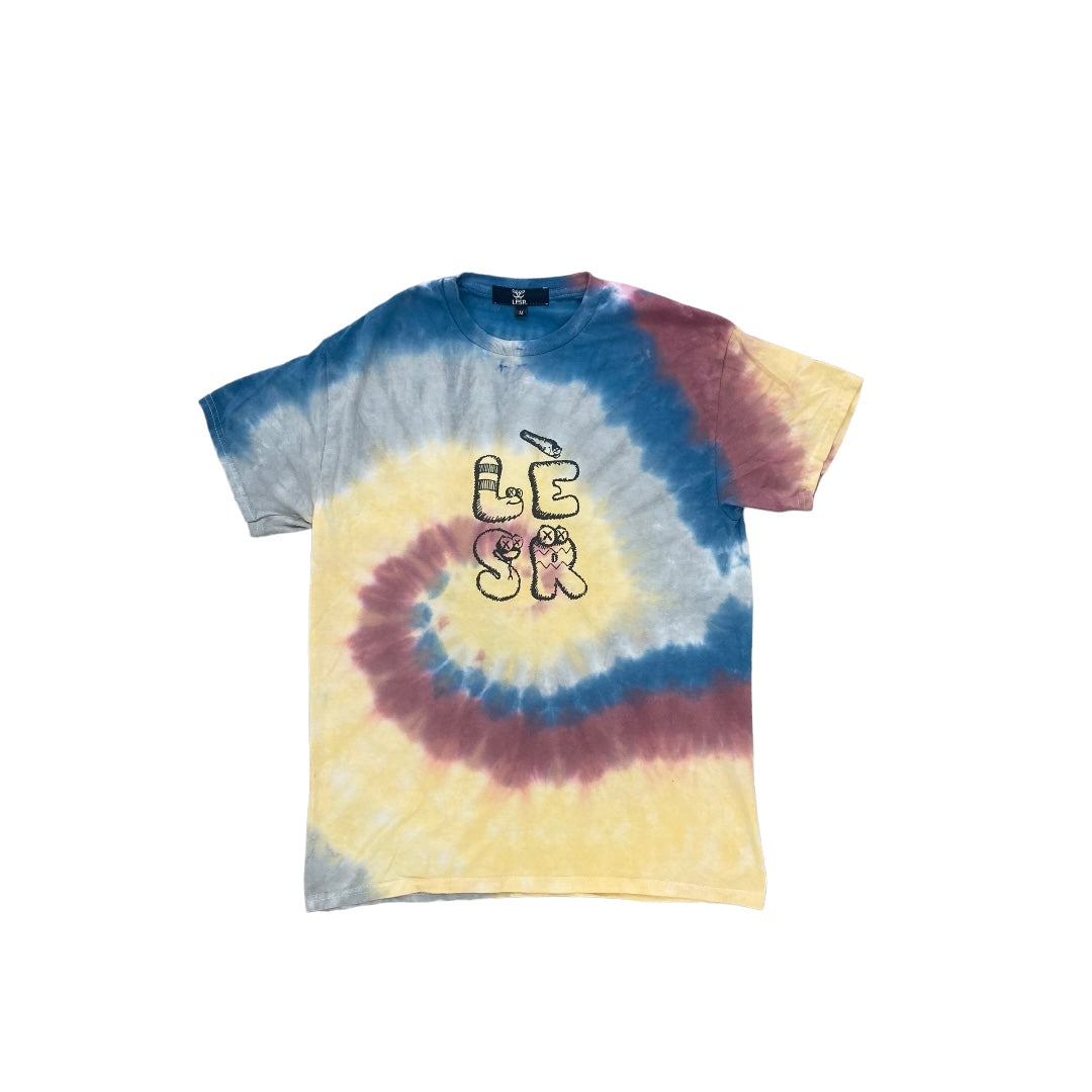 Lesr "Be Kaws" Tee Tie Dye