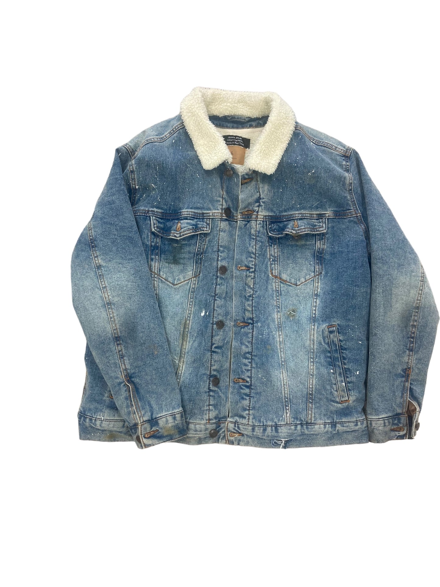 Lèisure Destroyed Denim Jacket