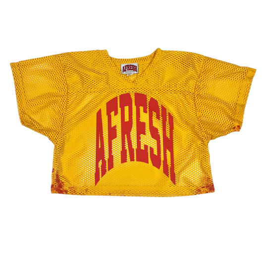 Crop Football Jersey